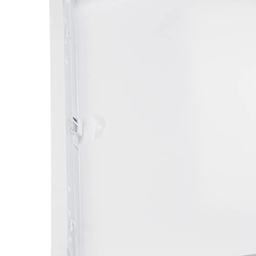8" x 12" White Metal Access Panel, Service Shaft Door, Plumbing, Electricity Heating Alarm Wall for Drywall, Bathroom Services Hole Cover, Wall Covering - size: 8" x 12"