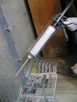 40ft Polyurethane Foundation Wall Crack Repair Kit, Concrete Crack Filler Basement Wall Injection System, Stops Water Leaks, Poxy Paste Surface Sealer, Basement Waterproofing & Foundation Leak Repair