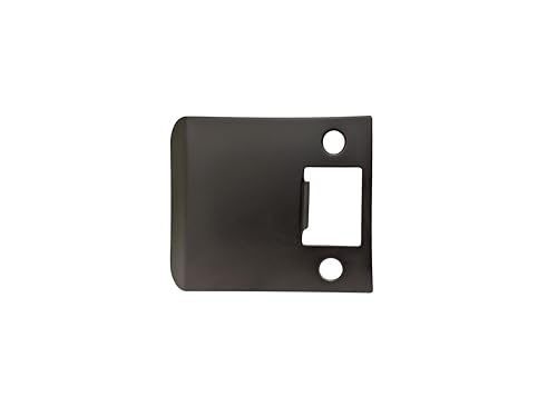 QCAA Solid Brass Extended Lip Strike, 3''X2-1/4", Oil-Rubbed Bronze, 1 Pack, Made in Taiwan - color: Oil-Rubbed Bronze(3"), size: 1 Pack