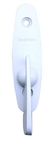 Andersen¨ Tribeca Style - Gliding Door Thumb Latch in White Color