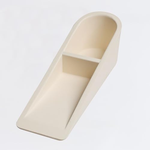 Door Stopper Door Stop Wedge Non Scratching Door Holder Small White - Pack of 4 - color: White