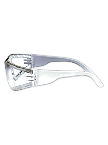 MAGID Gemstone Myst Foam-Lined Safety Glasses, 1 Pair, Anti-Fog Polycarbonate Lenses, Clear