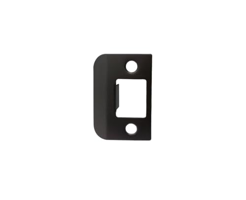 QCAA Solid Brass Extended Lip Strike, 1-1/2"X2-1/4", Oil-Rubbed Bronze, 1 Pack, Made in Taiwan - color: Oil-Rubbed Bronze(1-1/2"), size: 1 Pack