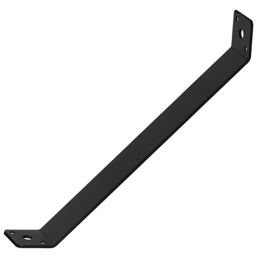 4 Pcs 13-3/4" x 1-1/2" Inside Mount 45-Degree Angle Bracket for Post Pergola Wooden Furniture - size: 13-3/4" X 1-1/2"