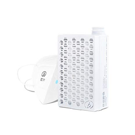 BROAD Breathe Freely AirPro Mask Reusable Air Purifying Respirator with HEPA Filter