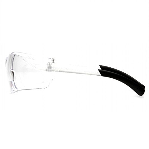 Pyramex Ztek Bifocal Reader Safety Glasses with Clear Lens, S2510R15 (3 Pair) (+1.5 Lens) - size: +1.5 Lens