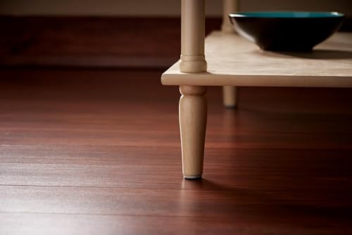 Scotch Felt Furniture Pads 4 PCS Furniture Pads for Hardwood Floors, Round, Brown 3" Diameter - color: Brown