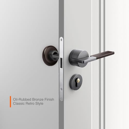 2 Pack Concave Wall Door Bumper Stop Oil Rubbed Bronze – 2-1/2” Outside Diameter Stainless Steel Cover with Bigger 1-1/4” Oil Rubbed Bronze Rubber Bumper – Easy to Install with Screw - color: Concave-Oil Rubbed Bronze, size: 2 Pack
