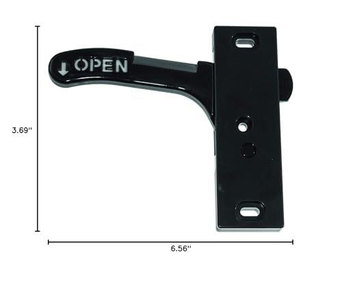 SPEP.com RV Screen Door Latch Kit with Screws - for Camper Motorhome or Travel Trailer (Left Hand) - style: Left Hand