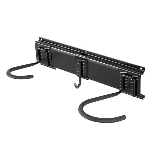 VEVOR Bike Storage Rack, 6 Bike Racks and 3 Helmets Hooks, Wall Mount Bike Storage Hanger, Home & Garage Organizer, Customizable for Various Bike Sizes, Adjustable Holder, Holds Up to 300 lbs, 48-inch - size: 48 Inch