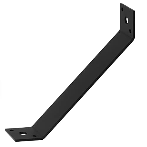 4 Pcs 7-1/8" x 1-1/2" Inside Mount 45-Degree Angle Bracket for Post Pergola Wooden Furniture - size: 7-1/8" x 1-1/2"