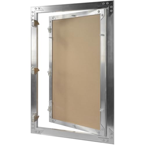 12" x 20" Waterproof Drywall Access Panel, Tileable and Paintable Ceiling and Wall Access Panel for Drywall, Wire Cover for Wall Covering Panels, Push to Open, Flush-Mount Wall Hole Cover - size: 12" X 20"