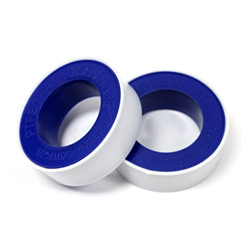 ARC-POWER 12 Roll PTFE Teflon Pipe Fitting Thread Seal Tape 1/2" x 260" for Plumbing