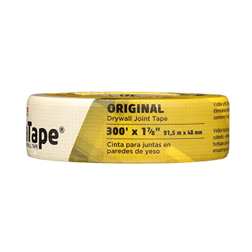ADFORS Saint-Gobain FDW6429-U FibaTape Drywall Joint Tape, 1-7/8-Inch x 300-Feet, Yellow