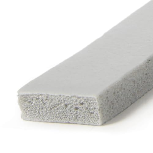 Frost King Vinyl Foam Tape - Closed Cell - Moderate Compression, 1/4" W, 1/8" Thick, 17' L, Grey - V442H - size: 1