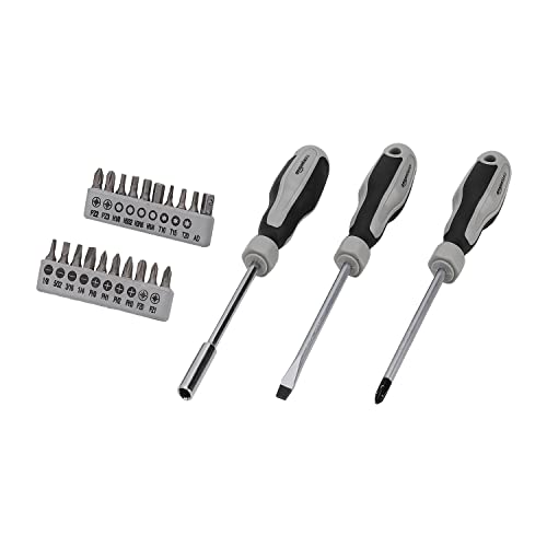 Amazon Basics 173-Piece General Household Hand Tool Set with Storage Case, Portable Tool Kit for Home Maintenance and Everyday Repairs - size: 173-piece