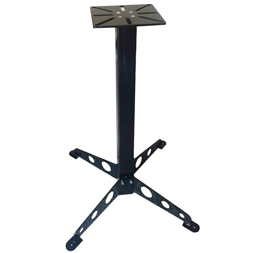 Mount Vise and Grinder Floor Pedestal/Bench Top Grinder Stand, 500-pound Weight Capacity