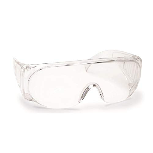 Walker's Unisex Full Coverage Sports Glasses, Impact-Resistant UV Protection Shooting Ballistic Safety Eyewear Over Glasses - color: Clear