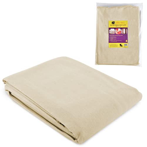 Bates- Canvas Drop Cloth - 9x12, Paint Tarp for Painting (Pack of 2) - size: 12 x 9 ft (Pack of 2)