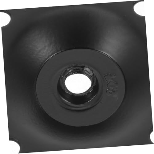 Cabilock Furniture Leg Mounting Plates Set Heavy Duty Iron Brackets for Sofa Table Chair Repair Easy to Install Sturdy Flat Design for Replacement of Worn Leg Connectors