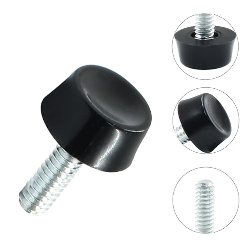 24 Pcs 1/4" Furniture Leveling Feet Adjustable Table Levelers Chair Glide Leveling Screw in Threaded for Patio Furniture Tables Chairs - size: 1/4"