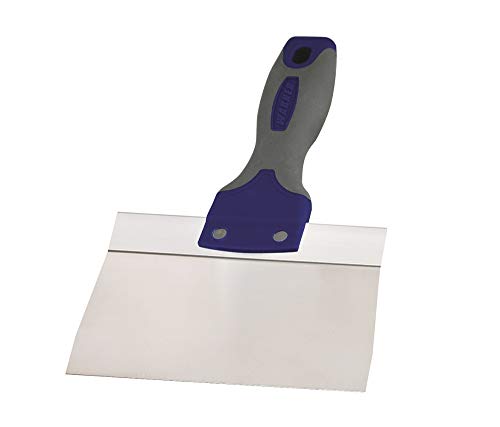Warner 6" ProGrip Stainless Steel Drywall Taping Knife, Soft Grip Handle, 10916 - size: 6", style: Stainless Steel