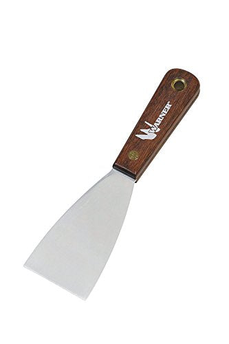 Warner 2" Flex Putty Knife, Carbon Steel Blade, Rosewood Series, 610 - size: 2 Inch, style: Flex