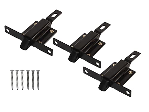 RV Designer Baggage Door Latch - OEM Replacement for Monaco, Fleetwood & Tiffin RVs. Easy-Install Compartment Latch with Fasteners Included; Durable, Secure Design with Warranty Support - style: Fleetwood - 3 Pack