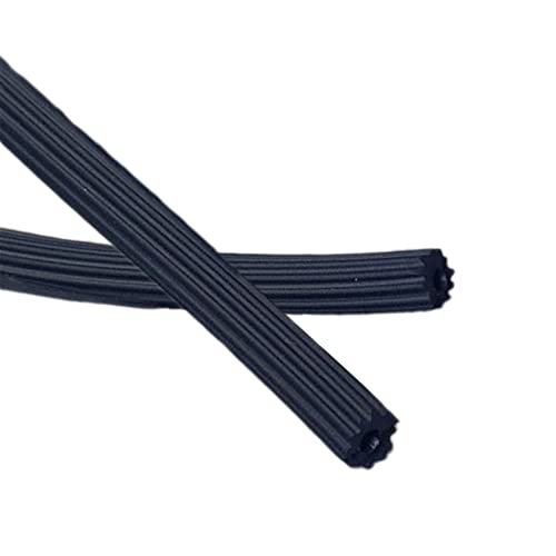 Window Screen Spline, 0.16" x 120ft Screen Retainer Spline for Window Screen Replacement, Black, Tooltriz - size: .16“ x 120ft