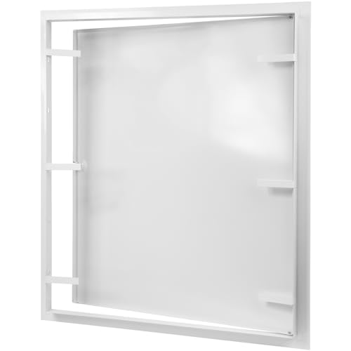 20" x 24" White Metal Access Panel - Wall Access Panel for Drywall - Hidden Wire Cover for Wall Covering Panels - Plumbing, Electricity, Heating Alarm, Bathroom, Dry Wall Hole Cover - size: 20" X 24"