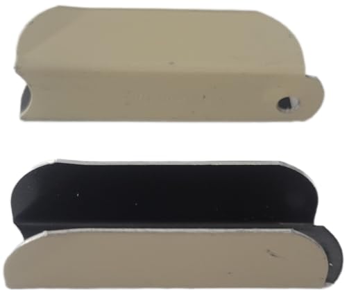Window Screen Hangers - White, Bronze, Tan, Mill/Silver (20 Pack) (Tan) - color: Tan
