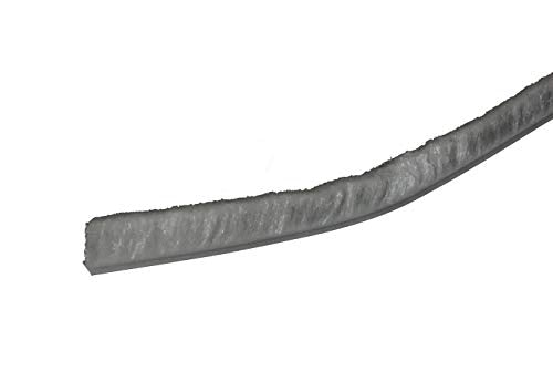 WRS .170" Pile Height x .187" Backing Fin Seal Weatherstripping for Windows – Window Channel Weather Stripping Replacement, Low Friction Seal for Vinyl & Aluminum Windows (24 ft Roll) - color: 24 Ft Roll - Fin Pile (.187" x .170")