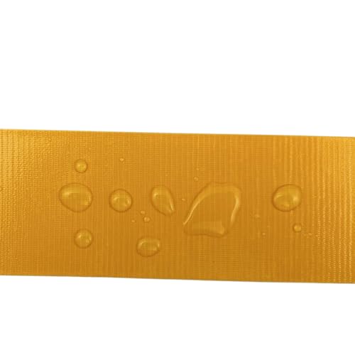 Multi-Purpose Duct Tape 2 Inch x 33 Yards, Heavy Duty, Waterproof, Great for Repairs, Packaging, Arts Crafts and DIY Projects (Yellow) - color: Yellow, size: 2 Inch