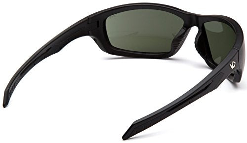 Venture Gear Howitzer Safety Glasses - color: Forest Gray Anti-fog Lens/ Black Frame