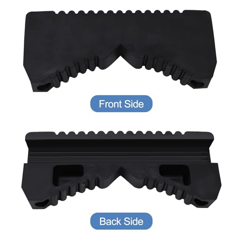 Anti-Slip Ladder Stabilizer, Rubber Steep Ladder Accessory Ladder Stabilizer Rubber Fall Prevention, Scratch Protection, Extension Ladder Attachment Against Wall, Telegraph Pole