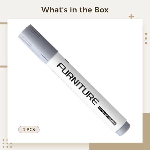 Includes Wood Filler Pens, Furniture Markers Touch Up Set, Black White Gray, Precision Angled Tip, Perfect For Furniture Enhancement And Wood Repairs