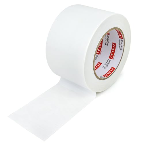 Wide Duct Tape 3 Inch, Industrial Grade 30Yards (90 ft) Wide Tape Duct, 9 Mil Heavy-Duty, Waterproof, Strong, Flexible, No Residue, for Crafts & Home Improvement (White, 3'' x 90ft) - color: White, size: 3'' x 90ft