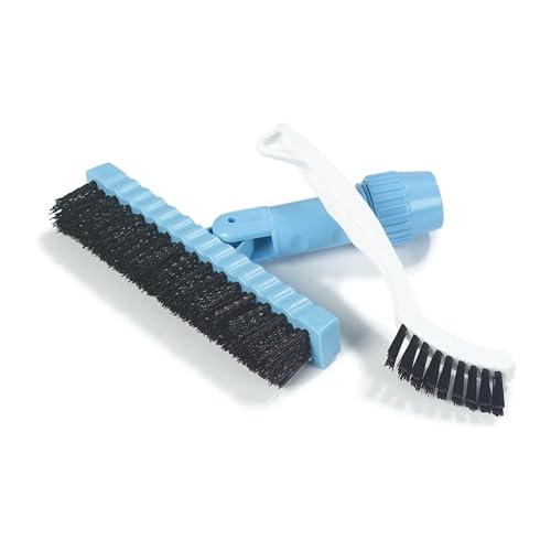 SPARTA Flo-Pac Grout Brush Crevice Brush, Detail Brush, Nylon, 8 Inches, White
