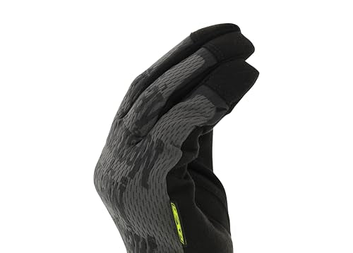 Mechanix Wear Needlestick Original Cut-Resistant Gloves - Puncture Resistant Reliable Grip Work Gloves - Durable & High Dexterity - Medium - Black/Grey