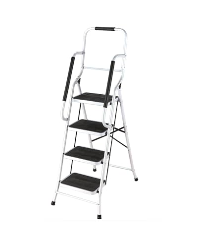 3 Step Ladder or 4 Step Ladder with Handrails or Ladder Tool Caddy - 4-Step Ladder - style: 4-Step Ladder