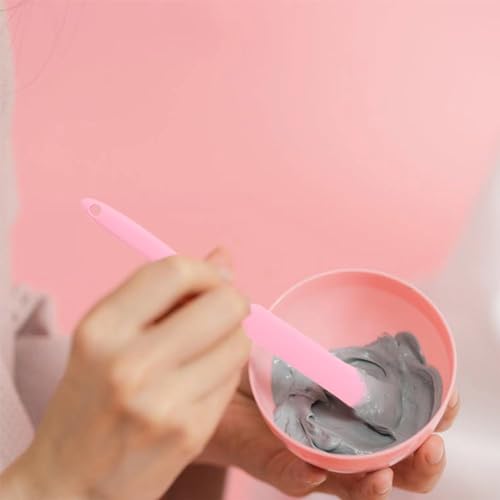 Beauty Spatula, 5 Pcs Small Spatula Mini Spatula for Cosmetics Lotion Makeup Spatula, Every Drop Tiny Spatula for Makeup and Kitchen Jar, Wax Waxing Body Hair Removal spatula - color: Mixed
