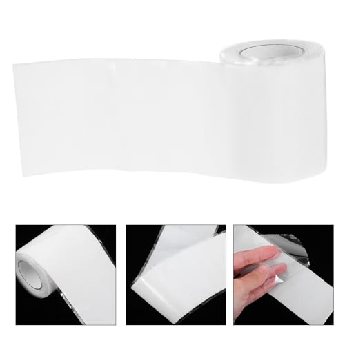 Vaguelly 5cm Wide Silicone Rubber Adhesive Seal Tape for Leaking Pipe Repair, Waterproof Self-fusing Pipe Sealing Tape, 1m Length X 1mm Thick, Convenient Hose Leak Repair for Plumbing