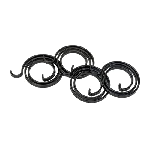 heyous 5pcs Torsion Return Springs Black Turn Replacement Spring for The Door Handle