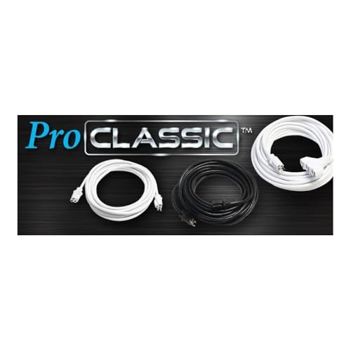 Century Wire & Cable Pro Power 50 Foot White Extension Cord