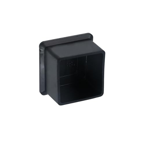 Chair Leg Caps Mcredy Table Leg Foot End Cap Protector Inner Size 1-1/2Inch x 1-1/2Inch Rubber Furniture Foot Fit for Square,Rectangle Chair feet Floor Protectors Black(16 Pcs) - size: 1.5" X 1.5",16 Pcs