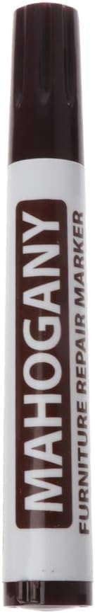 2Pcs Brown Furniture Repair Wood Cabinet Floor Touch Up Markers Scratch Filler Remover - Mahogany,Wood Polish and Care