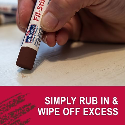 Mohawk Fil-Stik Wax Putty Stick, Red Brown Mahogany M230-9847, 1 Count - color: Red Brown Mahogany