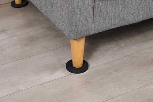 Felt Furniture Sliders for Hardwood Floors - Furnigear 16 PCS 3 3 ½" Furniture Moving Pads Sliders – Heavy Duty Felt Sliders Chair Leg Floor Protectors - Move Your Furniture Easily & Safety - size: 3 1/2 inch - 16 PCS Beige