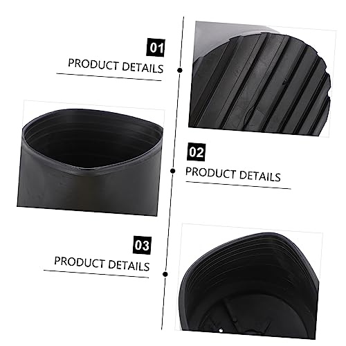 2pcs Folding Ladder Feet Covers Non-Skid Pads for Stability and Floor Multipurpose Foot Caps for Extension Ladders Material - size: 8X8CM