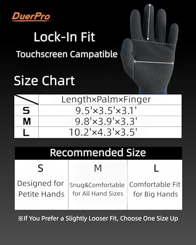 Coated Work Gloves Smartphone-Compatible High-Gauge Construction Moving Warehouse Work DIY Gardening SPIDER-GRIP - size: Medium